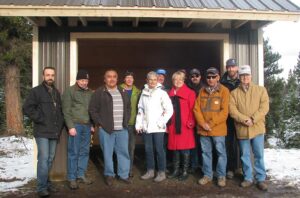 Warming Hut Completion Marks Milestone For Jobs Creation Partnership Project